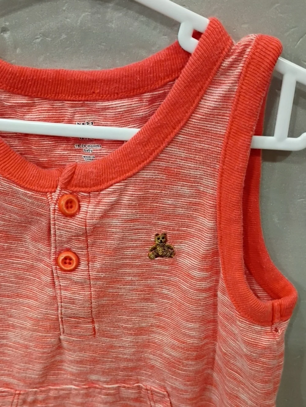 GAP sleeveless romper